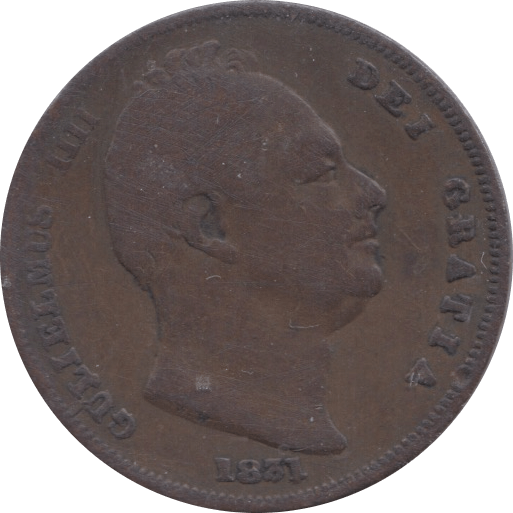 1831 FARTHING ( FAIR ) - Farthing - Cambridgeshire Coins