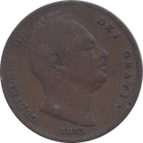 1831 FARTHING ( FAIR ) - Farthing - Cambridgeshire Coins