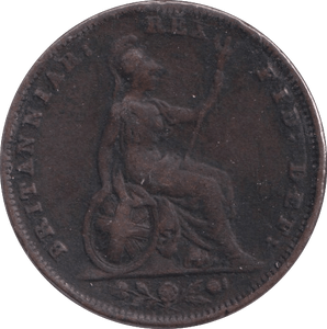 1831 FARTHING ( FINE ) - Farthing - Cambridgeshire Coins