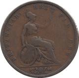 1831 PENNY ( FINE ) - Penny - Cambridgeshire Coins