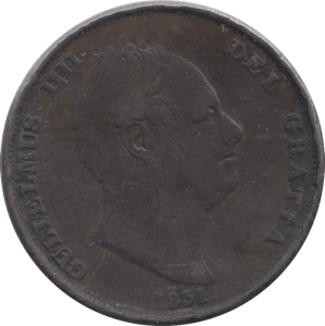 1831 PENNY ( FINE ) - Penny - Cambridgeshire Coins