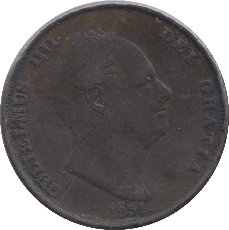 1831 PENNY ( FINE ) - Penny - Cambridgeshire Coins