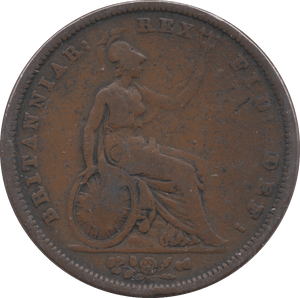 1831 PENNY ( FINE ) - Penny - Cambridgeshire Coins