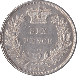 1831 SIXPENCE ( AUNC ) - sixpence - Cambridgeshire Coins