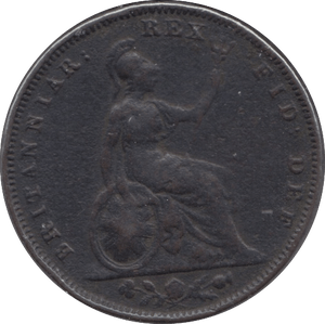 1834 FARTHING ( FINE ) - Cambridgeshire Coins