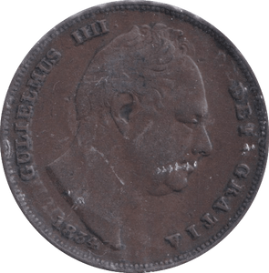 1834 FARTHING ( VF ) - Farthing - Cambridgeshire Coins