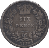 1834 SIXPENCE ( FINE ) 3 - Sixpence - Cambridgeshire Coins