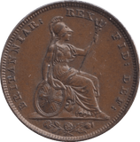 1835 FARTHING ( AUNC ) - Farthing - Cambridgeshire Coins