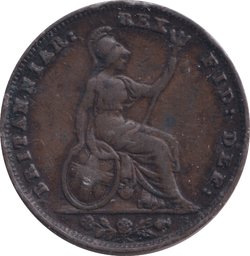 1835 FARTHING ( GF ) 2 - Farthing - Cambridgeshire Coins