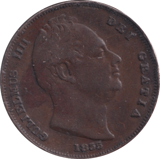 1835 FARTHING ( GF ) 3 - Farthing - Cambridgeshire Coins