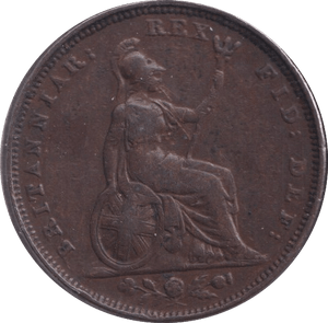 1835 FARTHING ( GF ) 4 - Farthing - Cambridgeshire Coins