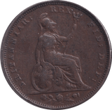 1835 FARTHING ( GF ) 4 - Farthing - Cambridgeshire Coins