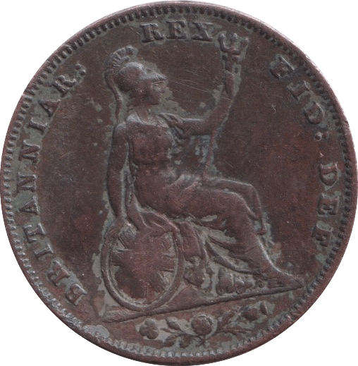 1835 FARTHING ( GF ) 6 - Farthing - Cambridgeshire Coins