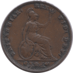 1835 FARTHING ( GF ) - Farthing - Cambridgeshire Coins