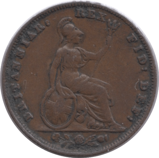 1835 FARTHING ( GF ) - Farthing - Cambridgeshire Coins