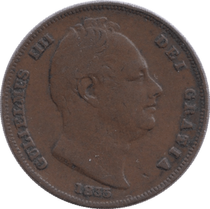 1835 FARTHING ( GF ) - Farthing - Cambridgeshire Coins