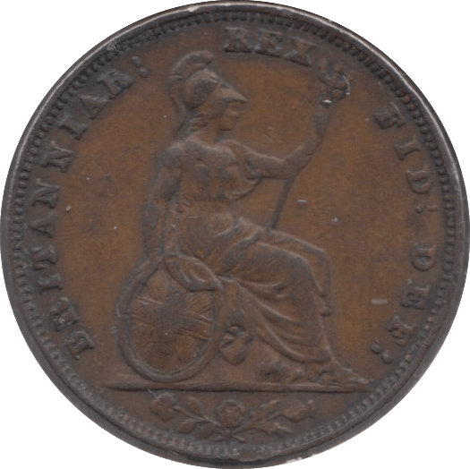 1835 FARTHING ( VF ) 1 - Farthing - Cambridgeshire Coins