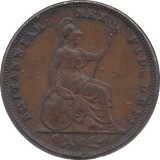 1835 FARTHING ( VF ) 1 - Farthing - Cambridgeshire Coins