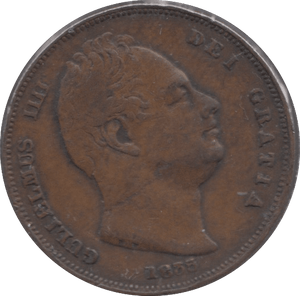 1835 FARTHING ( VF ) 1 - Farthing - Cambridgeshire Coins