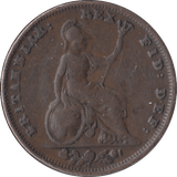 1835 FARTHING ( VF ) - Farthing - Cambridgeshire Coins