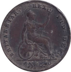 1836 FARTHING ( GF ) - Farthing - Cambridgeshire Coins