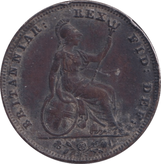 1836 FARTHING ( GF ) - Farthing - Cambridgeshire Coins