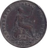 1836 FARTHING ( GF ) - Farthing - Cambridgeshire Coins