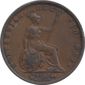 1837 HALFPENNY ( EF ) - Halfpenny - Cambridgeshire Coins