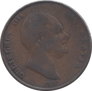 1837 PENNY ( FAIR ) 8 - Penny - Cambridgeshire Coins