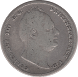 1837 SIXPENCE ( FINE ) - Sixpence - Cambridgeshire Coins