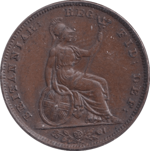 1838 FARTHING ( GVF ) - Farthing - Cambridgeshire Coins