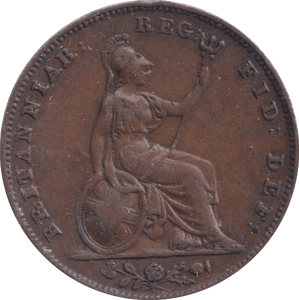 1839 FARTHING ( VF ) 2 - Farthing - Cambridgeshire Coins