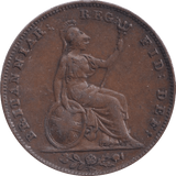 1839 FARTHING ( VF ) 2 - Farthing - Cambridgeshire Coins