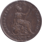 1840 FARTHING ( GVF ) - Farthing - Cambridgeshire Coins