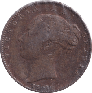 1840 FARTHING ( GVF ) - Farthing - Cambridgeshire Coins