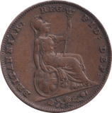 1840 FARTHING ( VF ) - Farthing - Cambridgeshire Coins