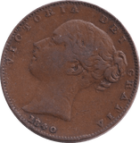 1840 FARTHING ( VF ) - Farthing - Cambridgeshire Coins