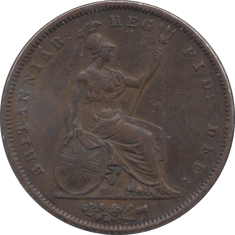 1841 PENNY ( EF ) 2 - Penny - Cambridgeshire Coins