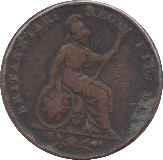 1843 FARTHING ( GF ) 14 - Farthing - Cambridgeshire Coins