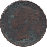 1843 FARTHING ( GF ) 14 - Farthing - Cambridgeshire Coins