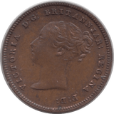 1843 HALF FARTHING ( UNC ) - Cambridgeshire Coins