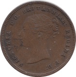 1844 HALF FARTHING ( GVF ) 8 - Half Farthing - Cambridgeshire Coins