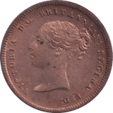 1844 HALF FARTHING ( UNC ) - Half Farthing - Cambridgeshire Coins