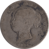 1844 HALFCROWN ( FAIR ) - Halfcrown - Cambridgeshire Coins