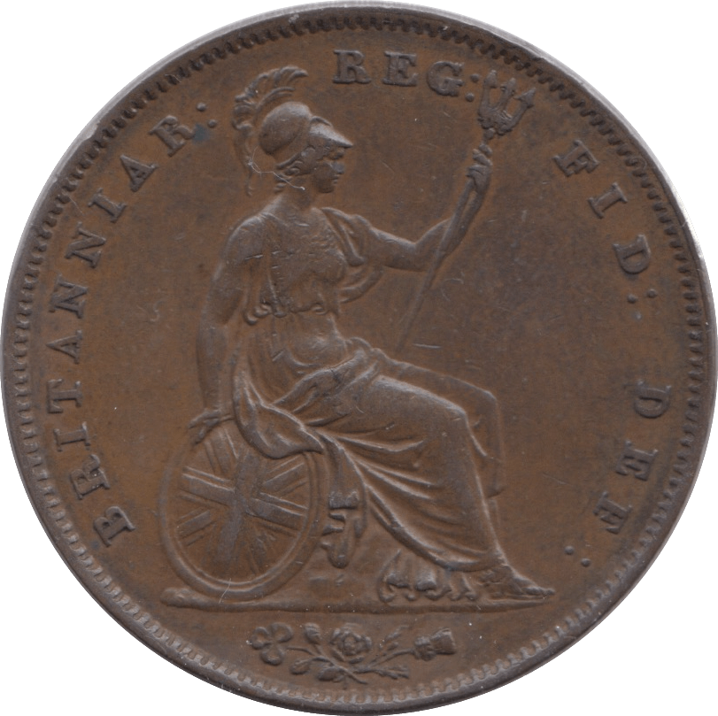 1844 PENNY ( EF ) - Penny - Cambridgeshire Coins