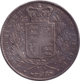 1845 CROWN ( FINE ) - Crown - Cambridgeshire Coins