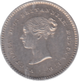 1845 MAUNDY TWOPENCE ( AUNC ) - Maundy Coins - Cambridgeshire Coins