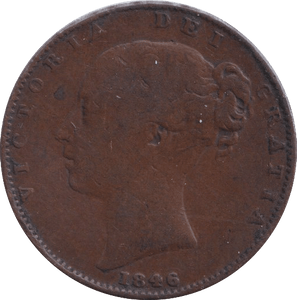 1846 FARTHING ( GF ) - Farthing - Cambridgeshire Coins