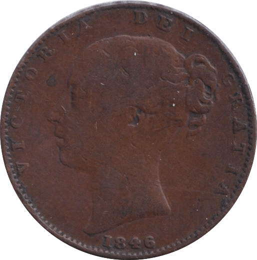 1846 FARTHING ( GF ) - Farthing - Cambridgeshire Coins