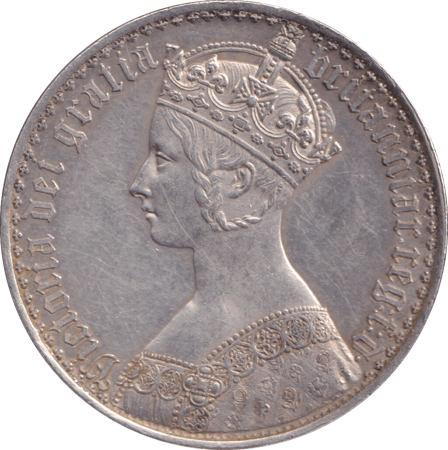 1847 CROWN ( EF ) - Crown - Cambridgeshire Coins